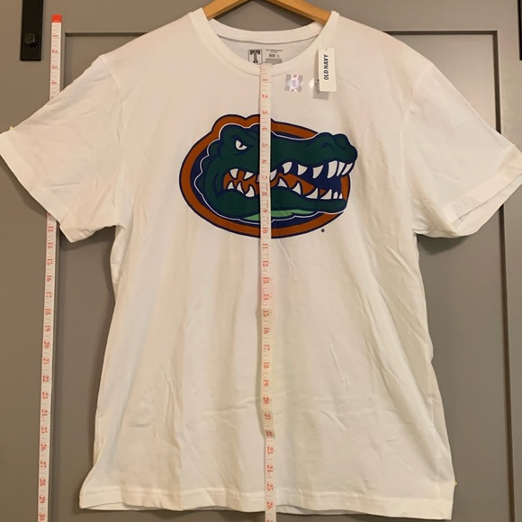 NCAA Collegiate Florida Gators Men's White Tee Shirt L Officially Licensed - Picture 2 of 5